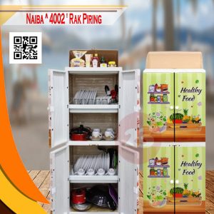 NAIBA ^ 4002 ' RAK PIRING PLASTIK